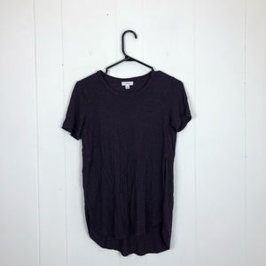 Wilfred Purple Rayon T-Shirt Sz XS